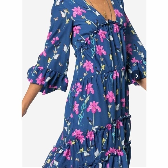 Borgo de Nor Iris floral print midi dress - Picture 15 of 15